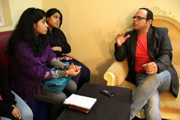 Interviewers with Rajatabha Dutta