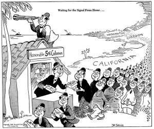 Dr. Seuss' Political Cartoon on World War II