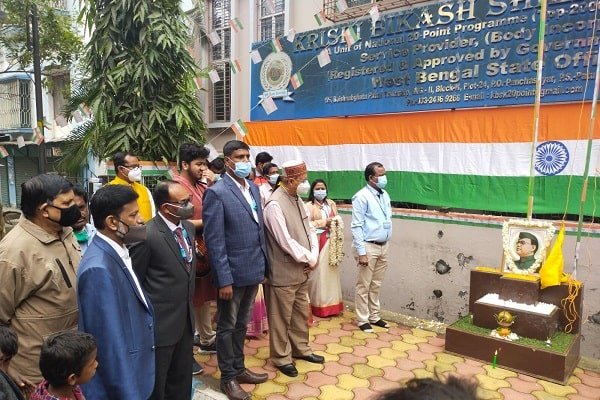 Paramilitary Training kick-starts with Krishi Bikash Shilpa Kendra’s Initiative